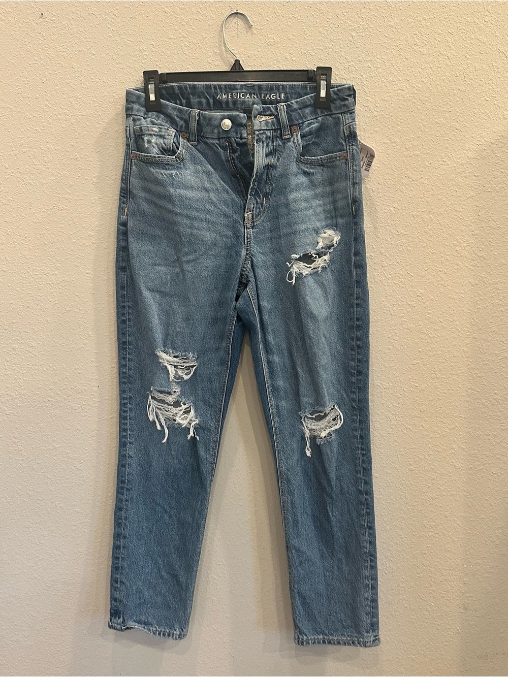 American Eagle Light Blue Washed Denim Jeans | Size 2 Short